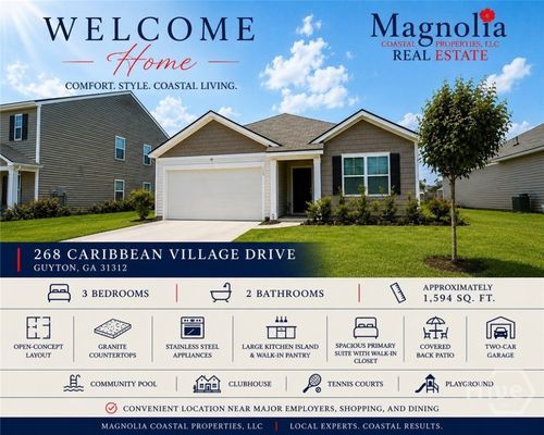 268 Caribbean Village Dr, Guyton, GA, 31312-7541 | Card Image