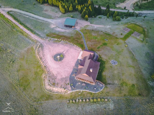 Aerial view of property and surrounding area featuring rural landscape | Image 42