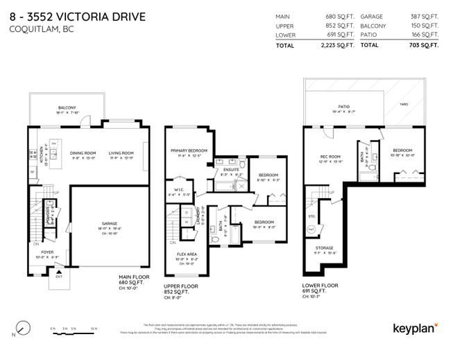8 - 3552 Victoria Drive, Townhouse with 4 bedrooms, 3 bathrooms and 2 parking in Coquitlam BC | Image 40