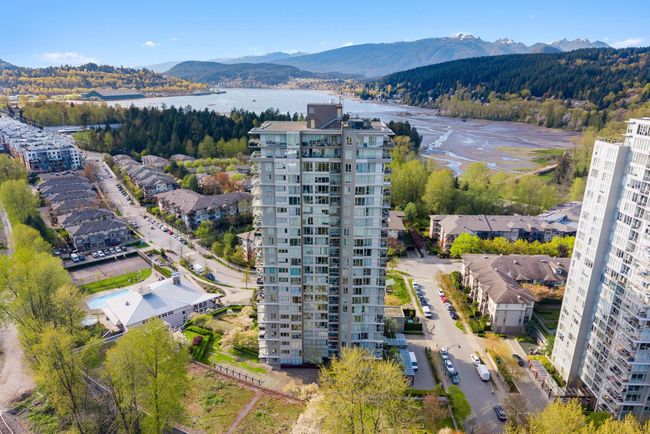 Aerial view featuring a water and mountain view and a wooded view | Image 21