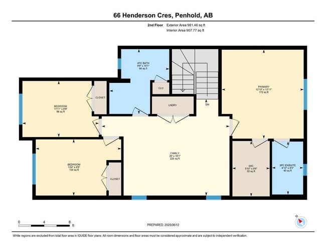 66 Henderson Cres, House other with 4 bedrooms, 4 bathrooms and 2 parking in Penhold AB | Image 39