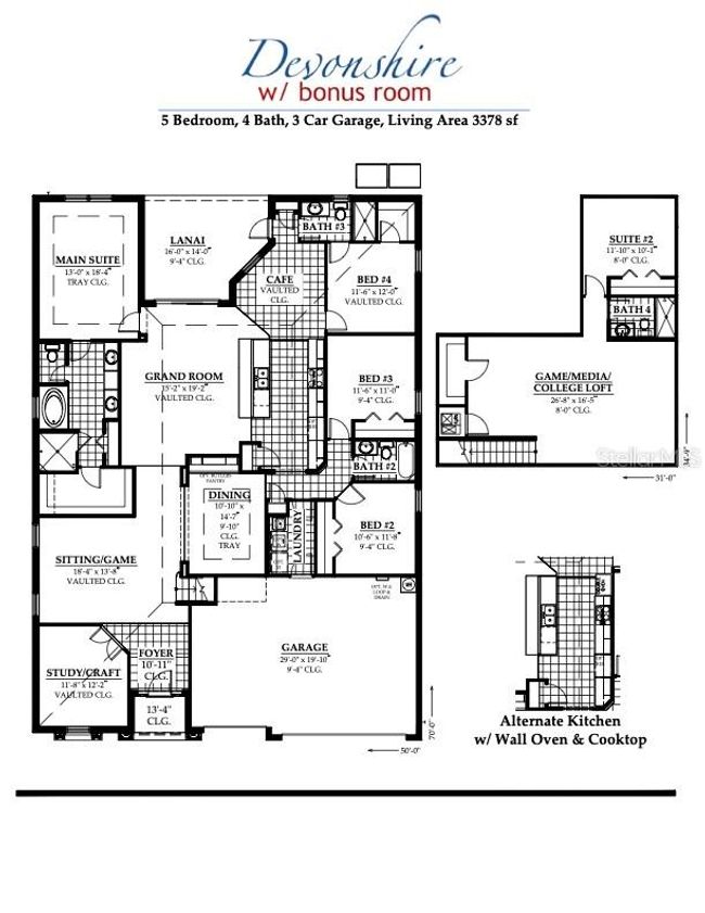 15625 Hawks Crest Loop, House other with 5 bedrooms, 4 bathrooms and null parking in ODESSA FL | Image 44