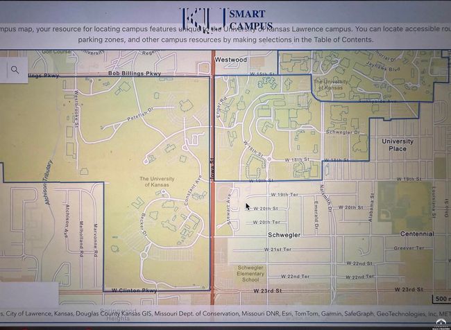 Easy & effortless new best location @ the vertex of KU's main & new West campus. Wise visionary site | Image 9
