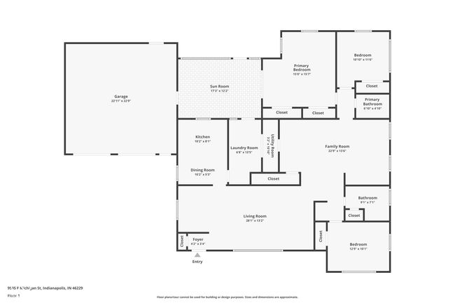 9535 Michigan St, House other with 3 bedrooms, 2 bathrooms and null parking in Indianapolis IN | Image 21