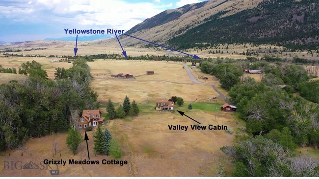 Yellowstone River, Grizzly Meadow Cabin and Valley View Cabin Overview | Image 19