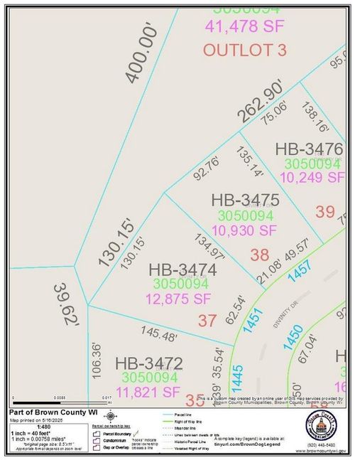 1451 Divinity Drive, HOBART, WI, 54115 | Card Image