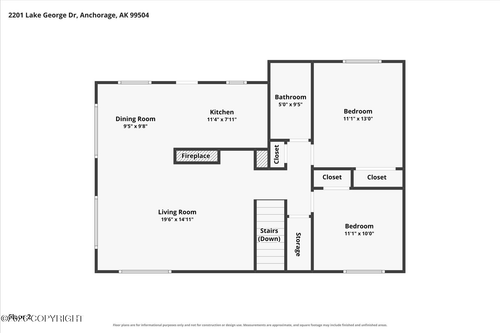 2201 Lake George Drive, Anchorage, AK, 99504 | Card Image