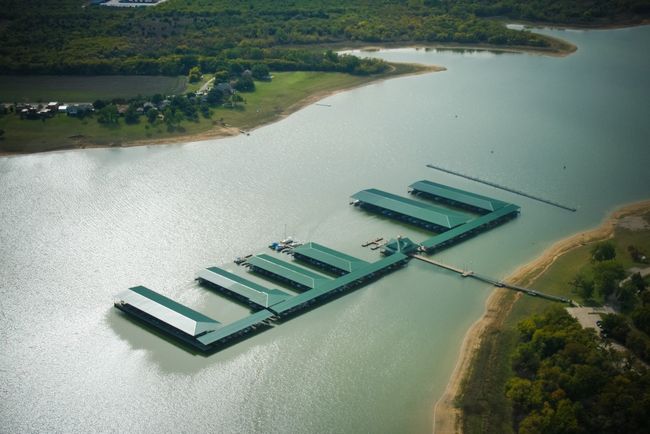 Bird's eye view of a Cottonwood Creek Marina | Image 21