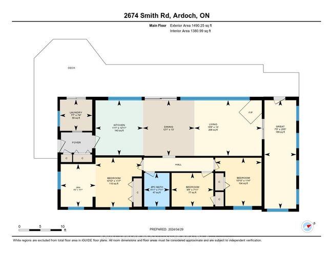2674 Smith Rd, House other with 3 bedrooms, 1 bathrooms and 4 parking in Ardoch ON | Image 30