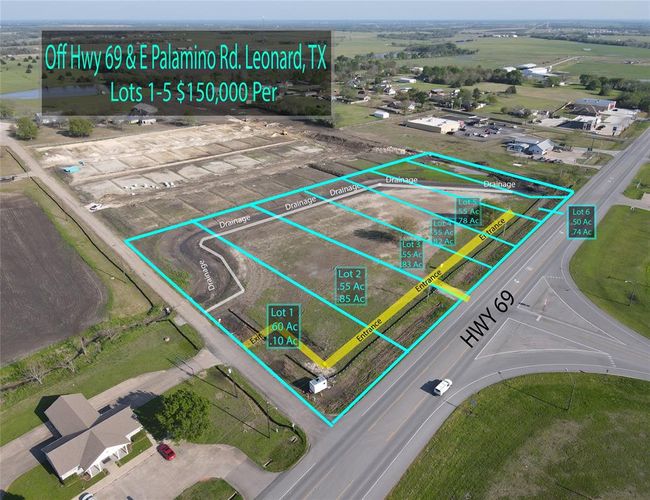 Lot 2 Hwy 69, Home with 0 bedrooms, 0 bathrooms and null parking in Leonard TX | Image 2