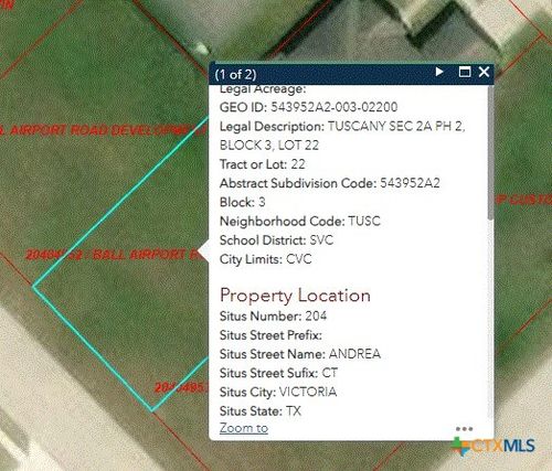 204 Andrea Ct, Victoria, TX, 77904-5241 | Card Image