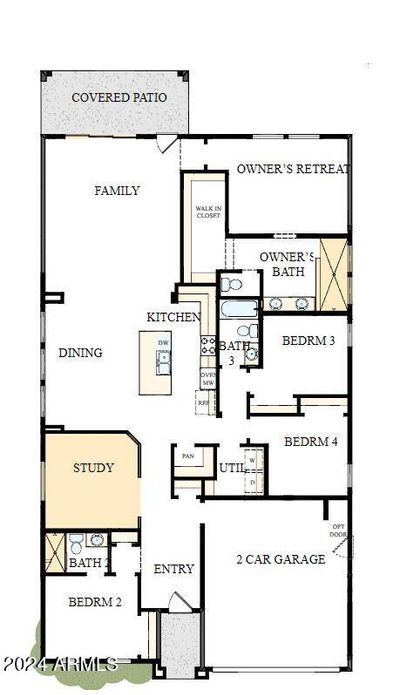 19333 W Luke Avenue, House other with 4 bedrooms, 3 bathrooms and null parking in Litchfield Park AZ | Image 2