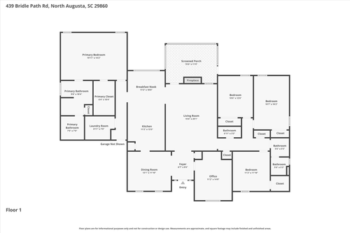 439 Bridle Path Rd, North Augusta, SC, 29860-9388 | Card Image