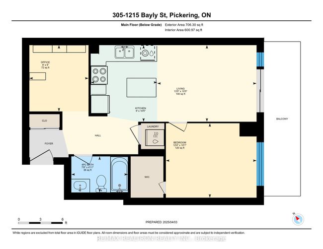 305 - 1215 Bayly St, Condo with 2 bedrooms, 1 bathrooms and null parking in Pickering ON | Image 31