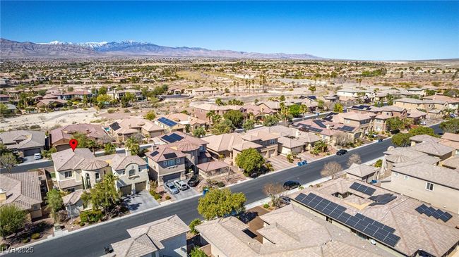 Aerial view featuring a residential view and a mountain view | Image 71