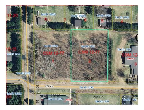 Lot 2 Pet Road, BEAVERBROOK, WI, 54801 | Card Image