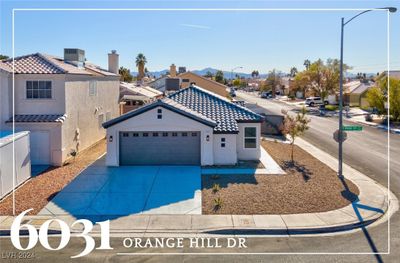 6031 Orange Hill Drive, House other with 3 bedrooms, 2 bathrooms and null parking in Las Vegas NV | Image 1