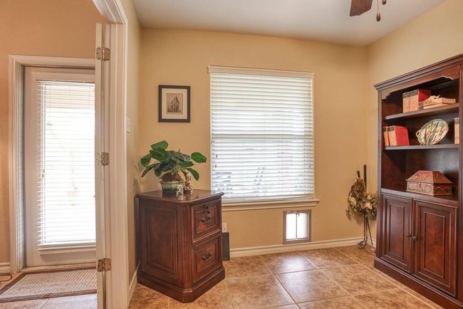 Locked doggy door in study for furry friends convience | Image 20