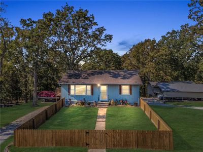 View of front of home with a front lawn | Image 2