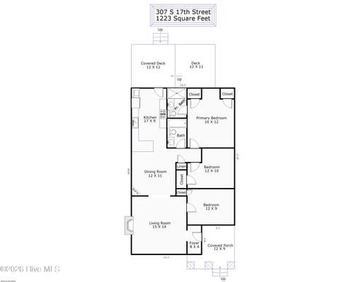 307 S 17th St, Wilmington, NC, 28401-5544 | Card Image