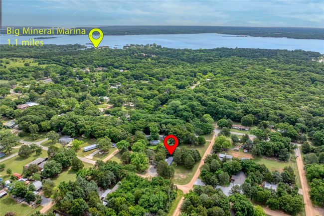 Aerial view of a large body of water and a forest | Image 34