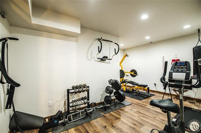 Home gym and hobby shop in the basement off the family room | Image 29