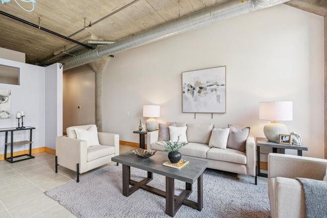 Roomy living room. Built in tech tube can hide the tv wires! | Image 7