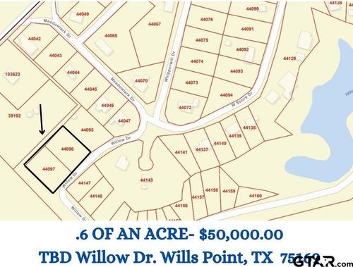 TBD Willow Dr, Wills Point, TX, 75169 | Card Image