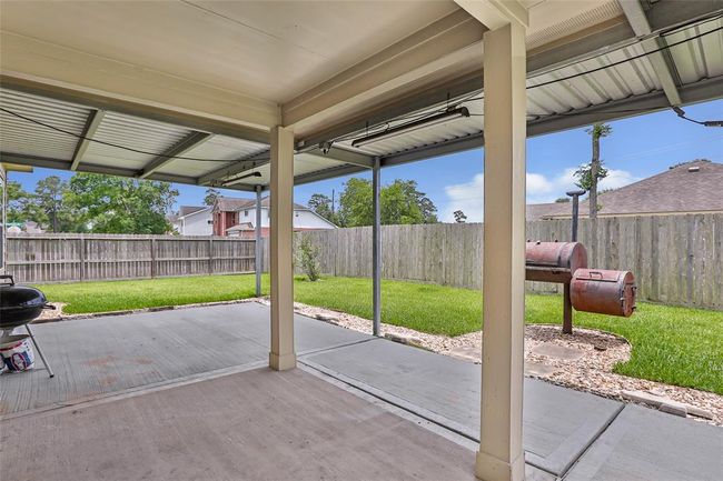 covered back porch with built in BBQ | Image 14