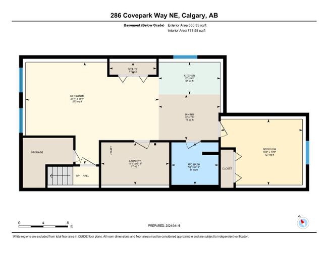 286 Covepark Way Ne, Home with 3 bedrooms, 2 bathrooms and 3 parking in Calgary AB | Image 35