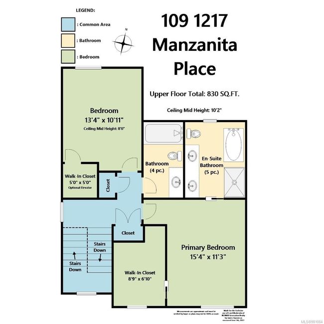 109 - 1217 Manzanita Pl, House other with 4 bedrooms, 4 bathrooms and 4 parking in Nanaimo BC | Image 19