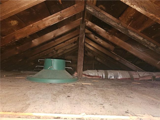 View of unfinished attic | Image 24