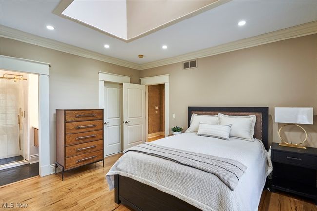 Bedroom #3 with a walk in closet and private remodeled bath. | Image 21