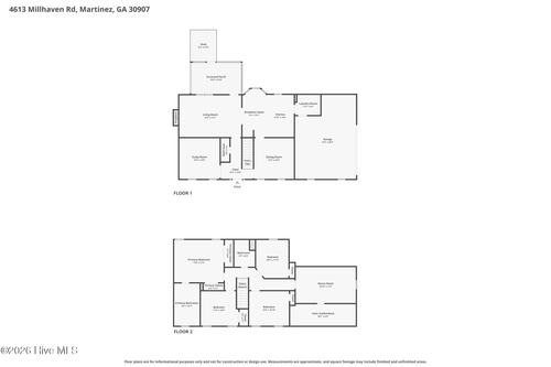 4613 Millhaven Rd, Martinez, GA, 30907-9330 | Card Image