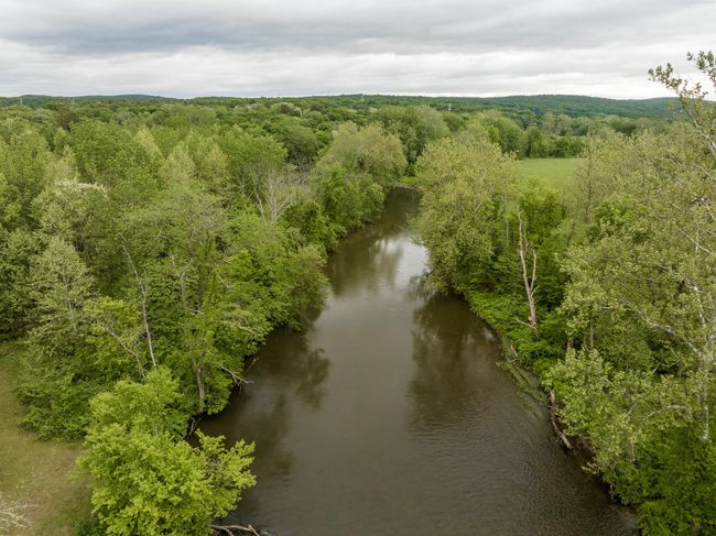 Drone / aerial view of a heavily wooded area and a large body of water | Image 39