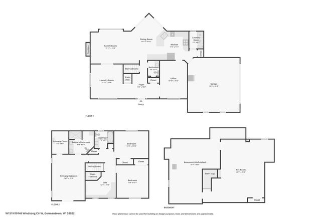 W151N10146 Windsong Circle, House other with 3 bedrooms, 2 bathrooms and null parking in GERMANTOWN WI | Image 79