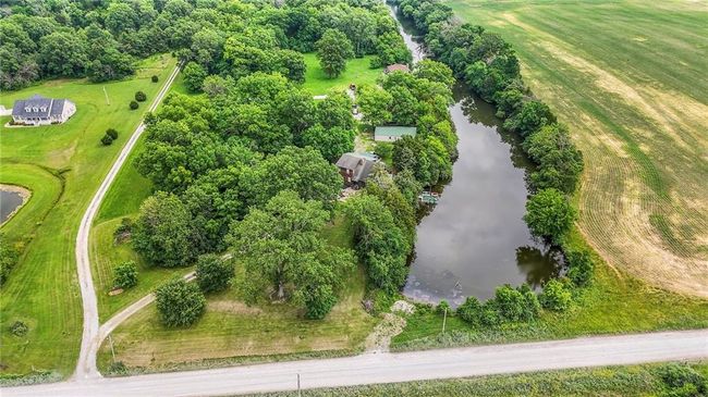 Drone / aerial view of a nearby body of water | Image 80