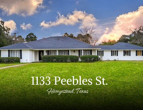 1133 Peebles St, Hempstead, TX, 77445-5914 | Card Image