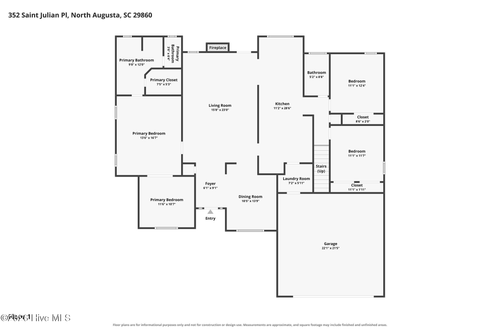 352 Saint Julian Pl, North Augusta, SC, 29860-8792 | Card Image