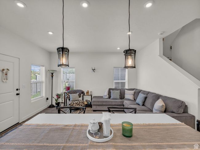 Living room featuring recessed lighting | Image 6