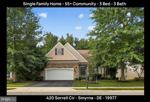 420 Sorrell Cir, SMYRNA, DE, 19977-4305 | Card Image