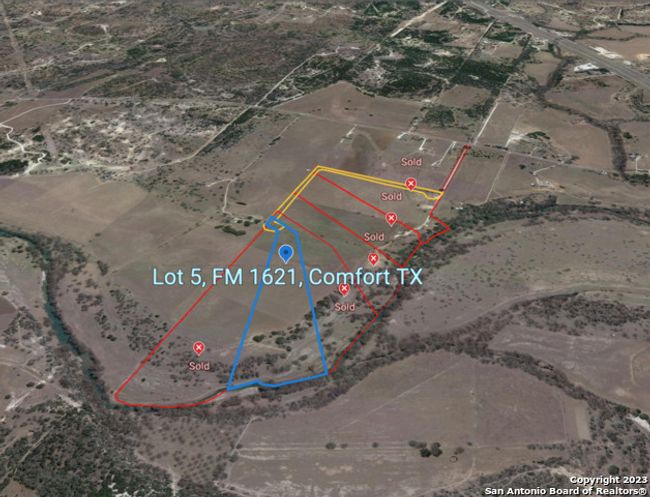 TRACT 5 46 Fm 1621, Home with 0 bedrooms, 0 bathrooms and null parking in Comfort TX | Image 26