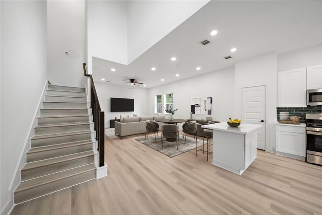 1st Floor: Living & Dining (Virtually Staged) | Image 4