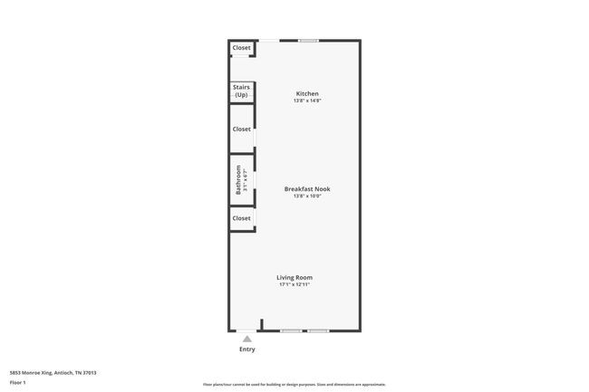 5853 Monroe Xing, Townhouse with 2 bedrooms, 3 bathrooms and 2 parking in Antioch TN | Image 30
