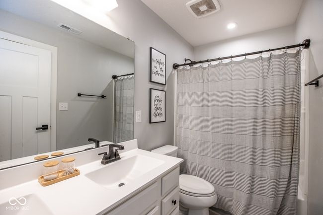 full bathroom featuring vanity and recessed lighting | Image 22
