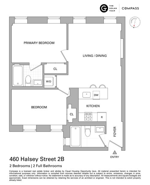 3b-460 Halsey Street, New York City, NY, 11233 | Card Image