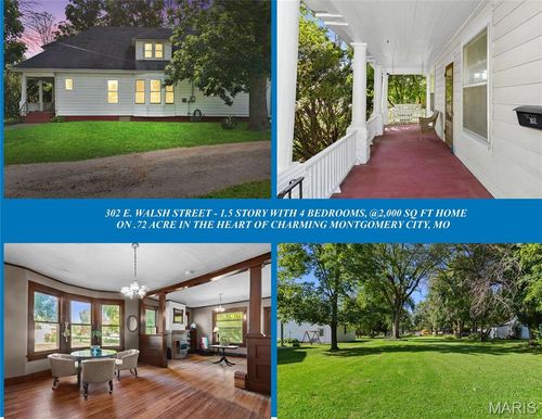 302 E Walsh St, Montgomery City, MO, 63361-2012 | Card Image