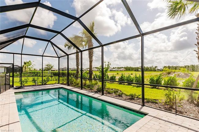 Outdoor pool with a lanai and a patio area | Image 29