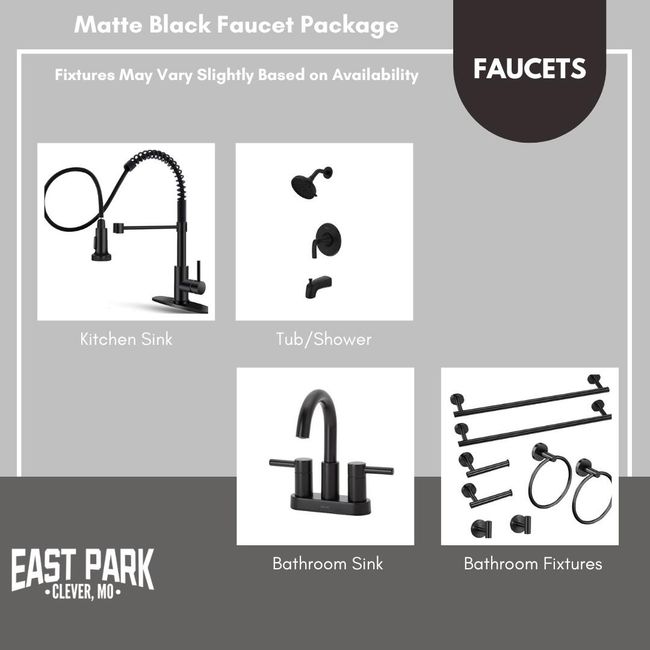 Matte Black Faucets | Image 17