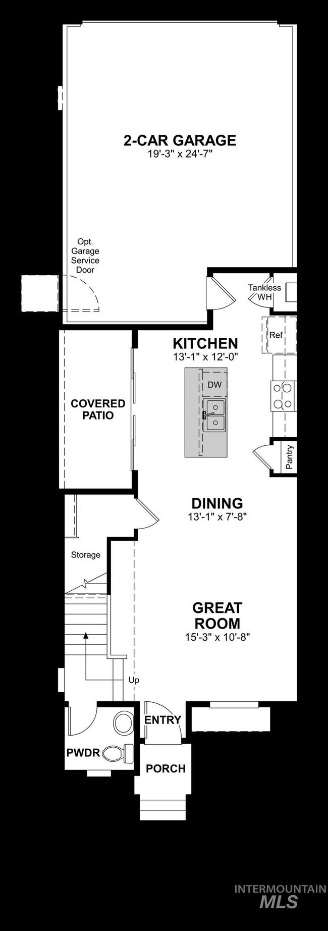 12267 W Endsley Ln, Townhouse with 3 bedrooms, 3 bathrooms and 2 parking in Star ID | Image 34